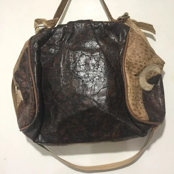 VINTAGE PATCHWORK HANDBAG - Picture 2 of 7